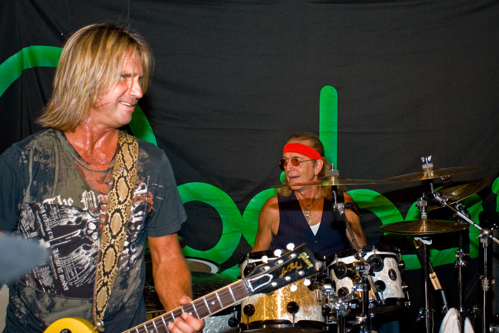 Audience at a Foghat concert